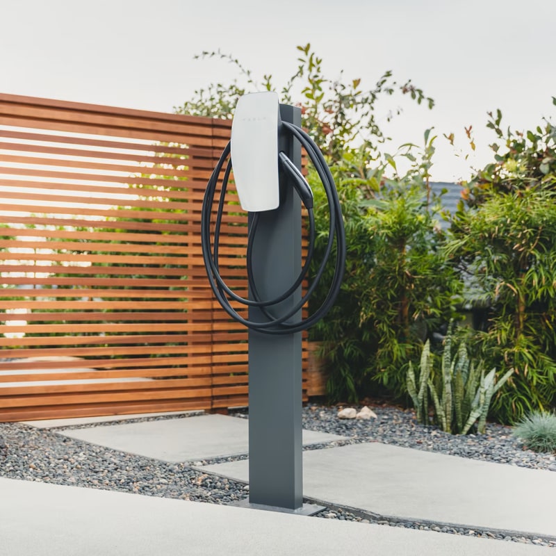 EV Charging Accessories Tesla Wall Connector Pole